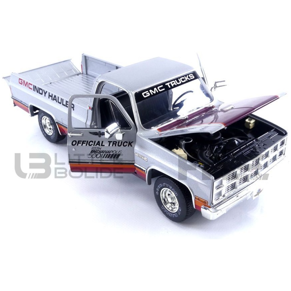 greenlight collectibles 18 gmc sierra classic 1500  indianapolis 500 1981 road cars 4x4 and suv