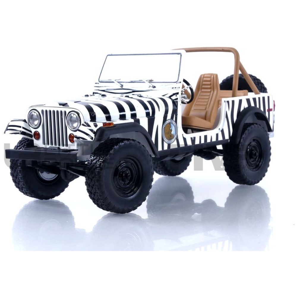 greenlight collectibles 18 jeep cj7 ace ventura  1995 road cars 4x4 and suv