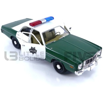 greenlight collectibles 18 plymouth fury capitol city police  1975 road cars coupe
