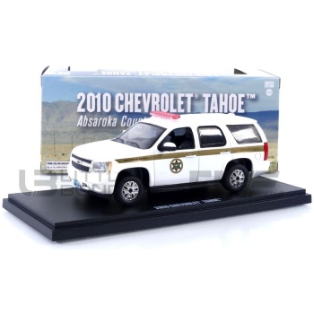 greenlight collectibles 43 chevrolet tahoe absaroka county sherif department  2010 road cars 4x4 and suv