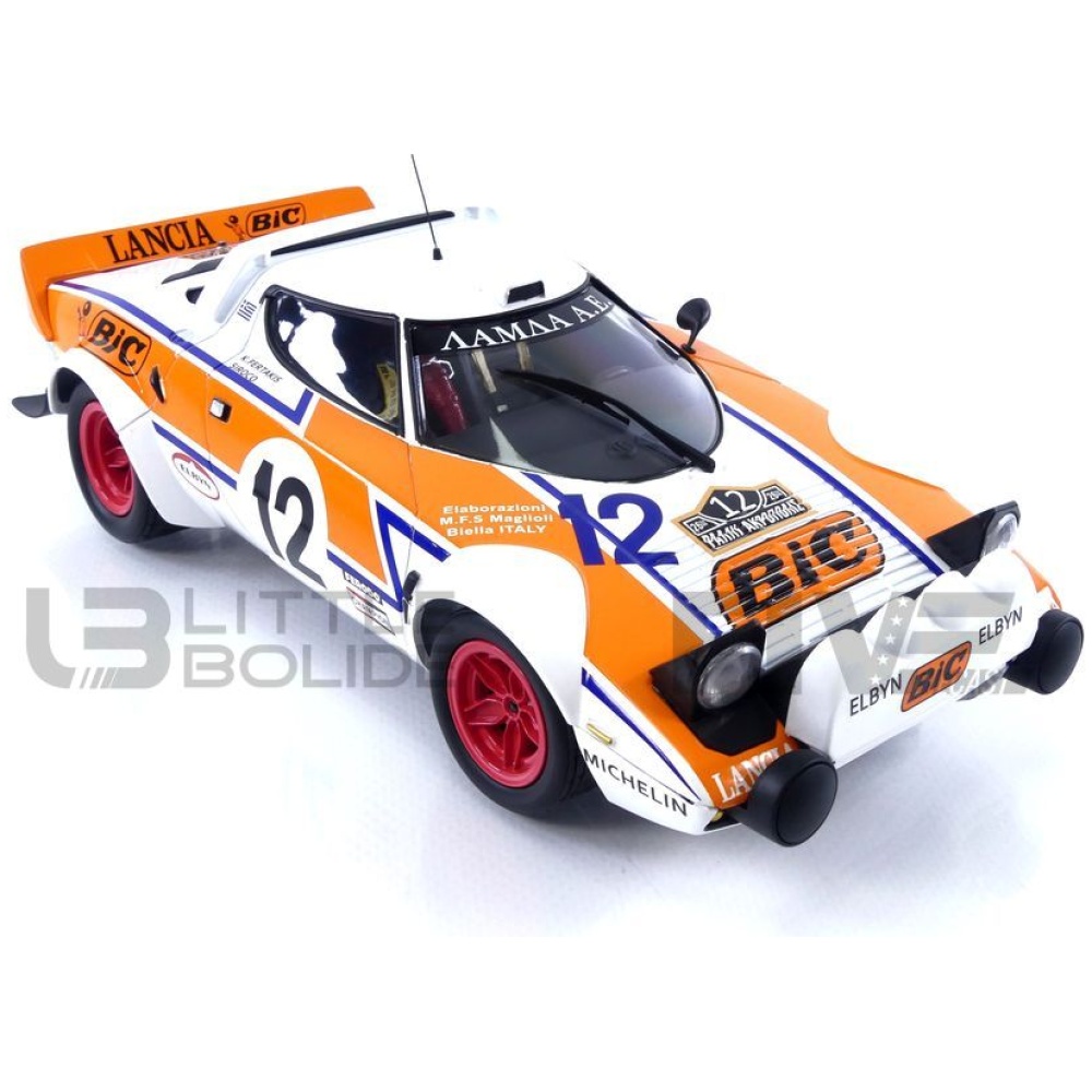 minichamps 18 lancia stratos  acropolis rallye 1979 racing cars rallye