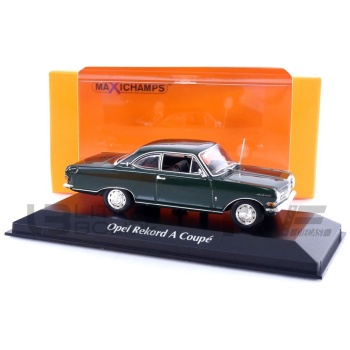 maxichamps 43 opel rekord a coupe 1962 road cars coupe