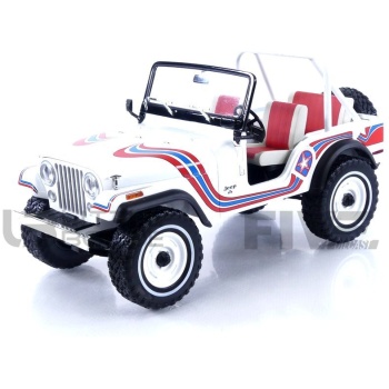 greenlight collectibles 18 jeep cj5  1973 road cars 4x4 and suv