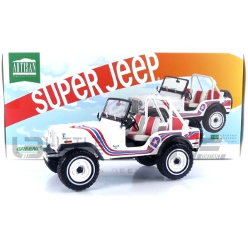 greenlight collectibles 18 jeep cj5  1973 road cars 4x4 and suv
