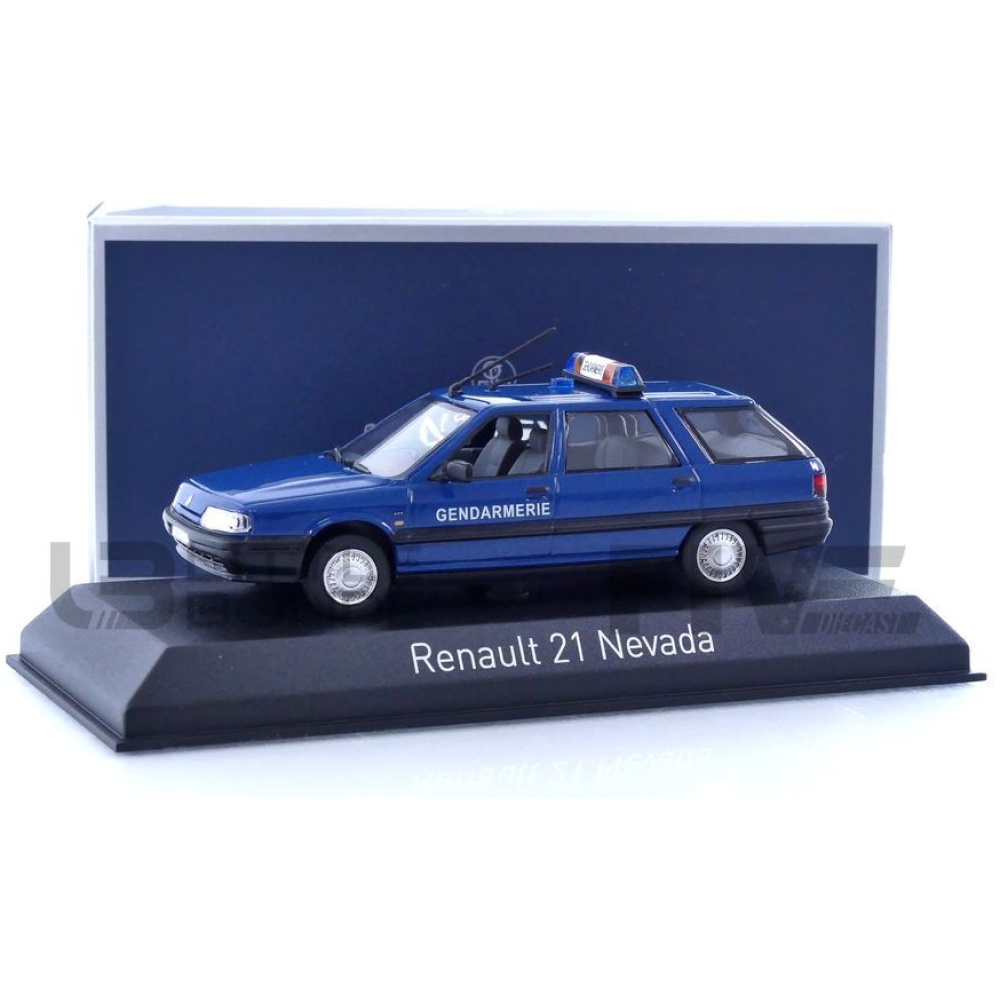 norev 43 renault 21 nevada gendarmerie  1994 road cars military and emergency