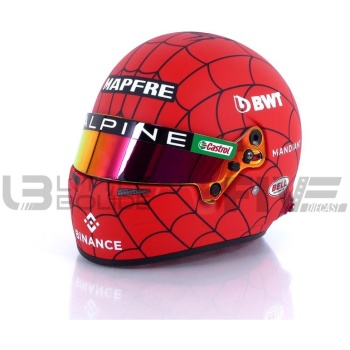 mini helmet 2 casque esteban ocon  alpine usa gp 2022 accessories mini helmets