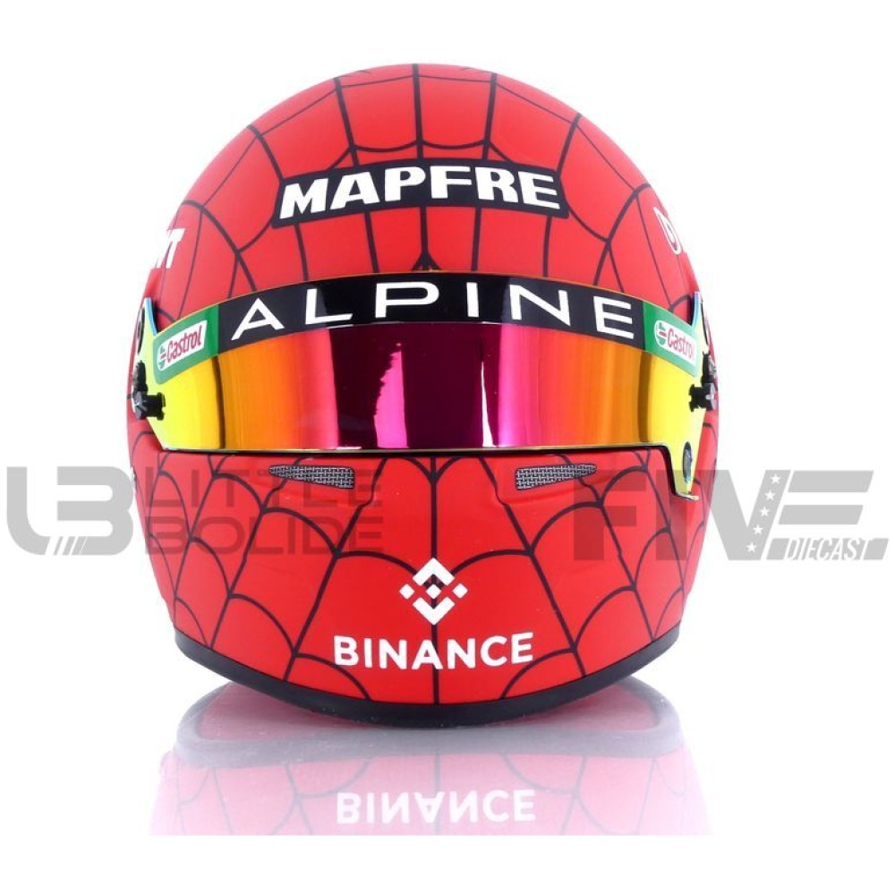 mini helmet 2 casque esteban ocon  alpine usa gp 2022 accessories mini helmets