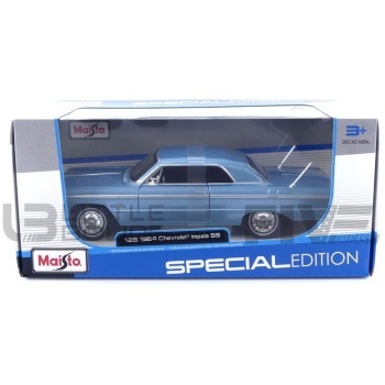 32908BL – MAISTO 1/24 - CHEVROLET Impala - 1964 - Five Diecast