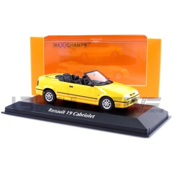 maxichamps 43 renault 19 cabriolet 1992 road cars convertible