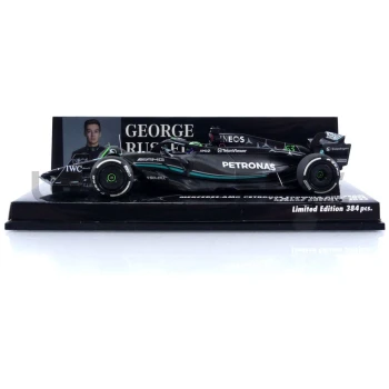 minichamps 43 mercedesamg w14 e performance  bahrain gp 2023 racing cars formula 1
