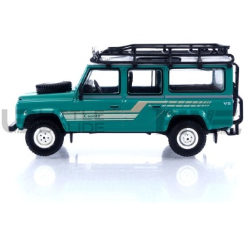 mini gt 64 land rover defender 110  county station wagon  1985 road cars 4x4 and suv
