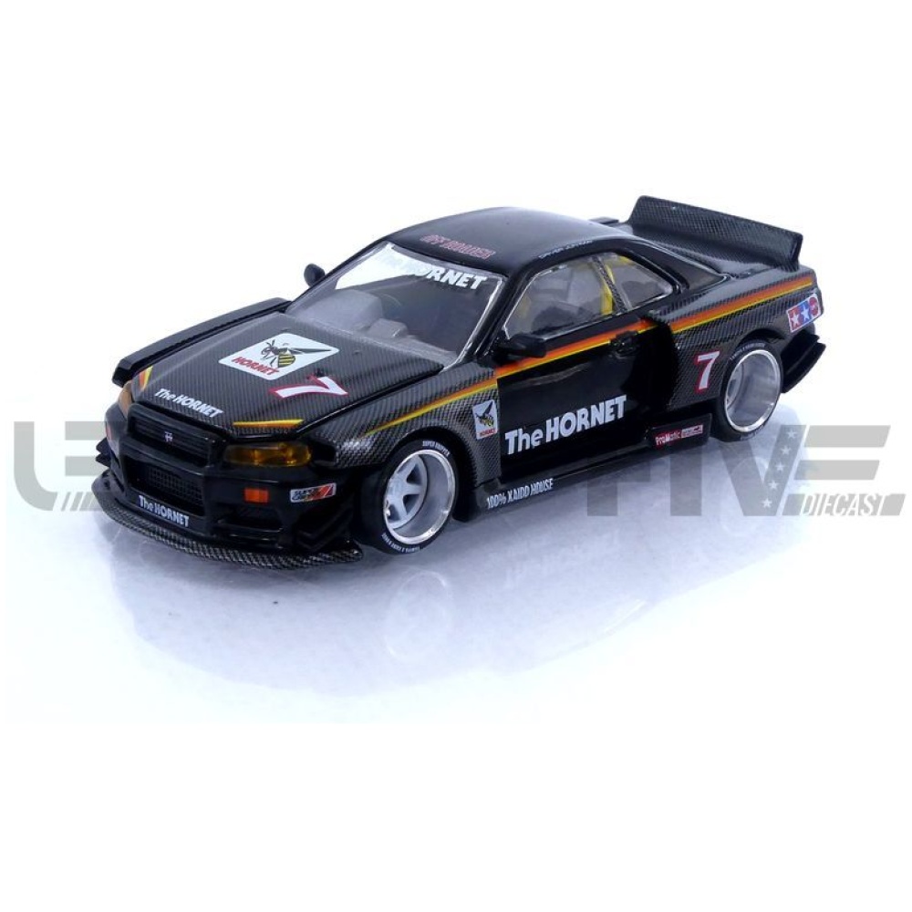 MINI GT 1/64 – NISSAN Skyline GT-R (R34) – Kaido Works Tamiya 