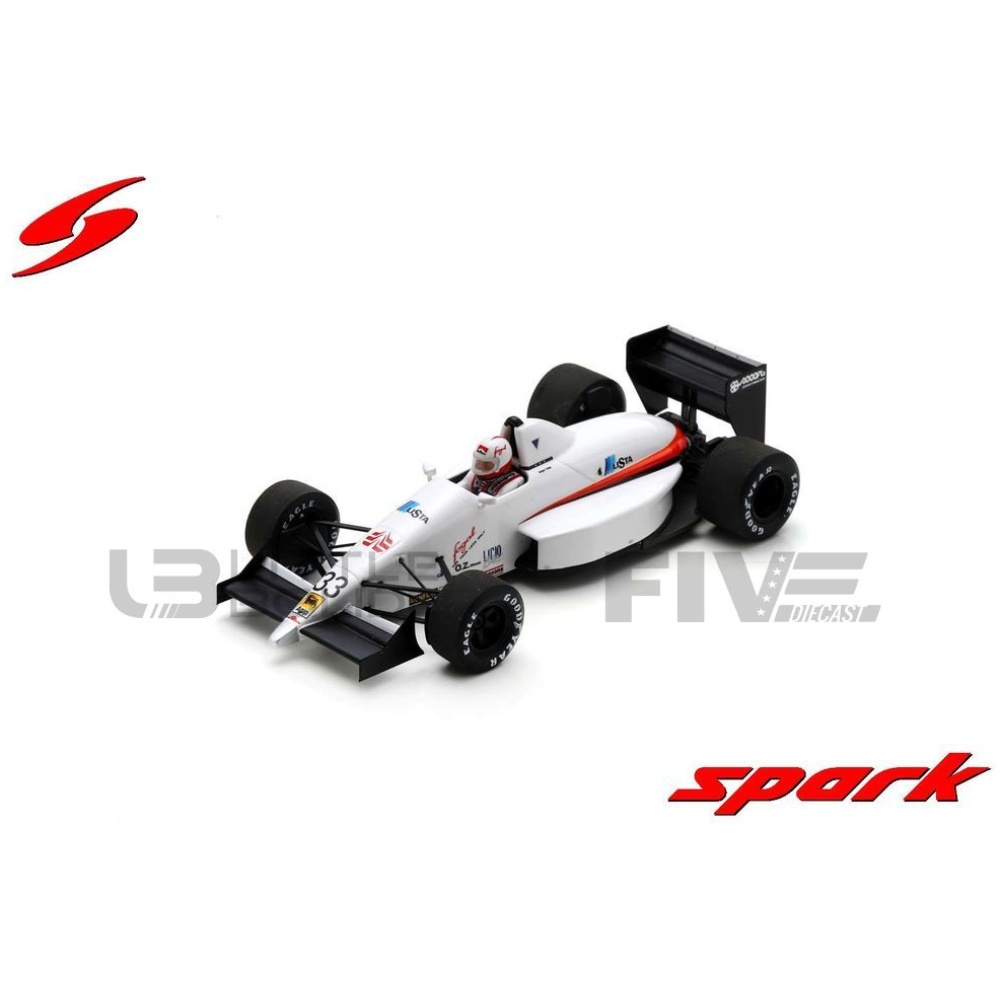 spark 43 eurobrun er188b  pratice monaco gp 1989 racing cars formula 1