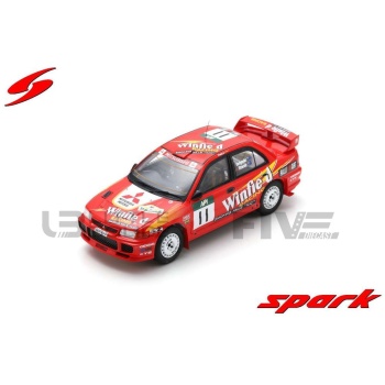 spark 43 mitsubishi lancer evolution iii  rally australia 1997 racing cars rallye