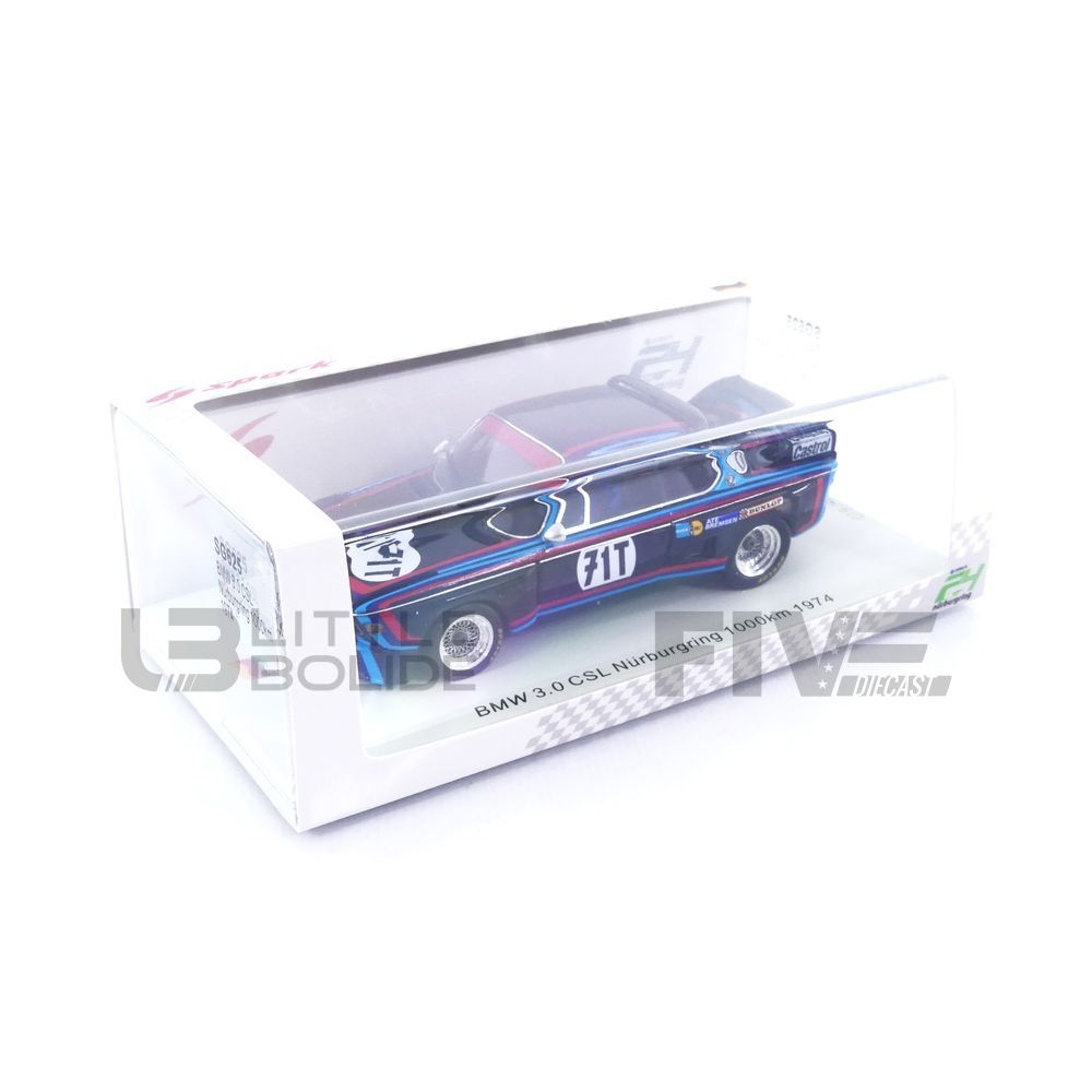 SPARK 1/43 – BMW 3.0 CSL – Nurburgring 1974 - Five Diecast