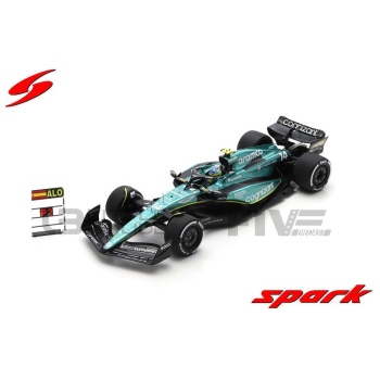 spark 18 aston martin amr23  2nd canadian gp 2023 racing cars formula 1