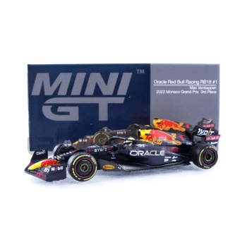 mini gt 64 red bull rb18  monaco gp 2022 racing cars formula 1