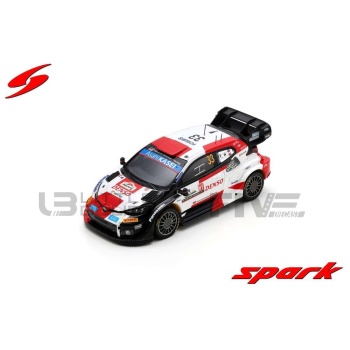 spark 43 toyota gr yaris rally1 hybrid  winner japan rallye 2023 racing cars rallye