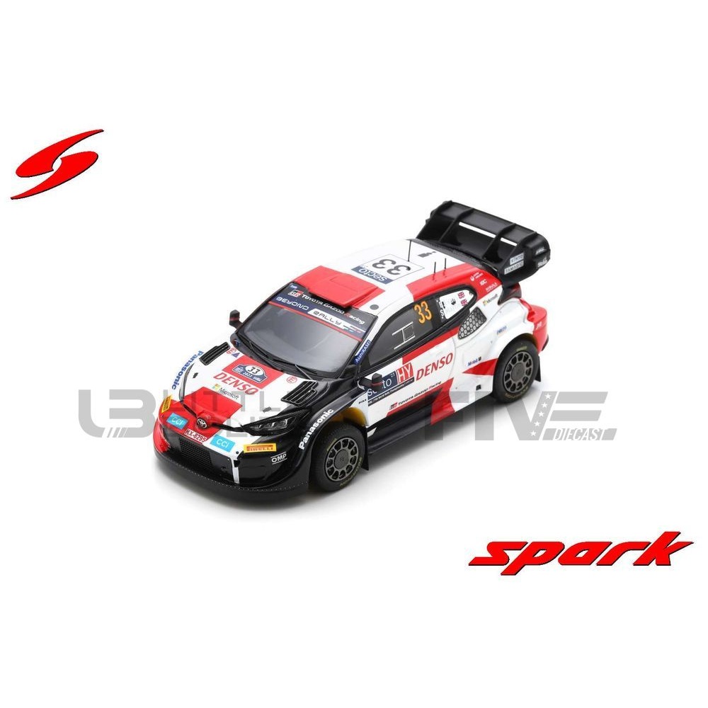 SPARK 1/43 – TOYOTA GR Yaris Rally1 Hybrid- Winner Finland Rallye 