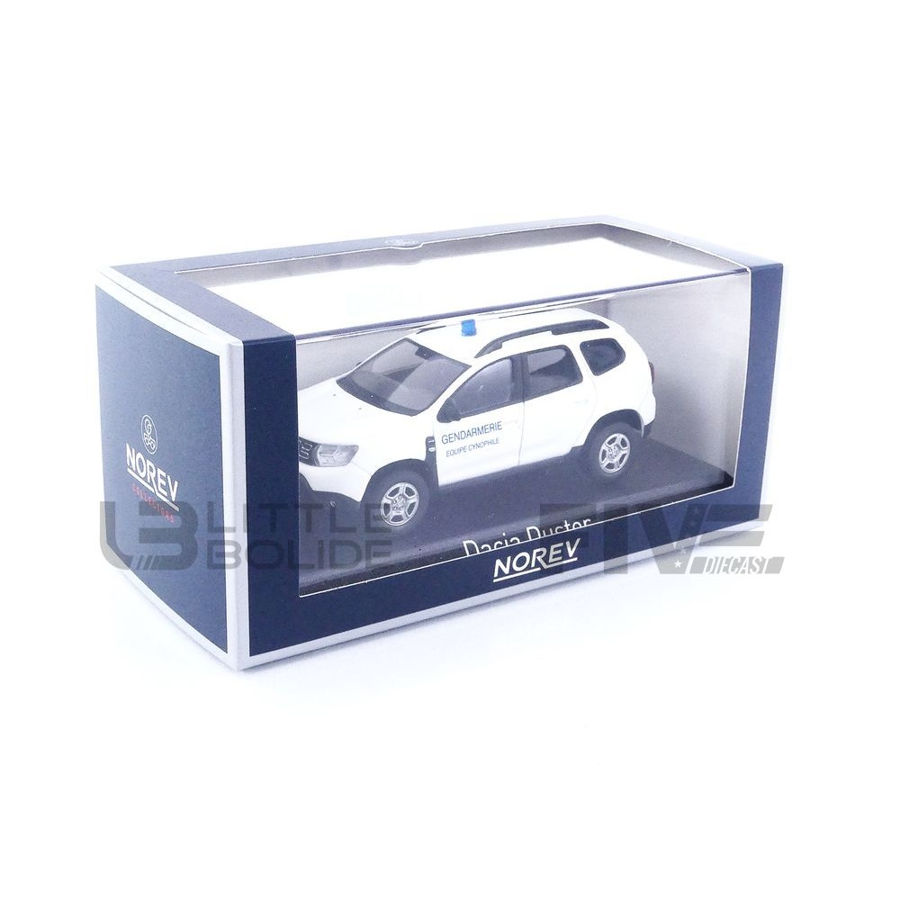 norev 43 dacia duster gendarmerie equipe cynophile  2020 road cars 4x4 and suv