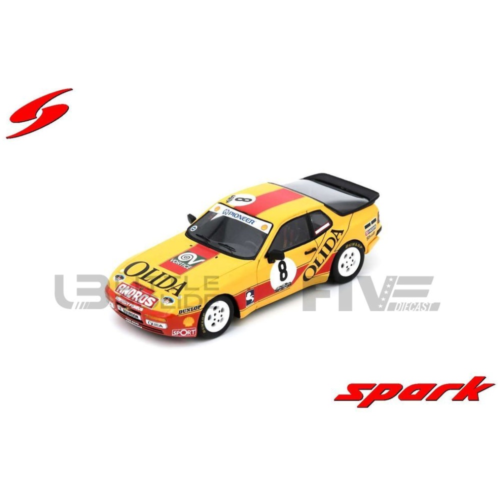 spark 43 porsche 944 turbo cup  french champion 1988 racing cars racing gt