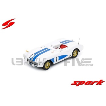 spark 43 chevrolet corvette c1  sebring 1956 racing cars racing gt