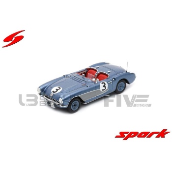 spark 43 chevrolet corvette c1  sebring 1956 racing cars racing gt