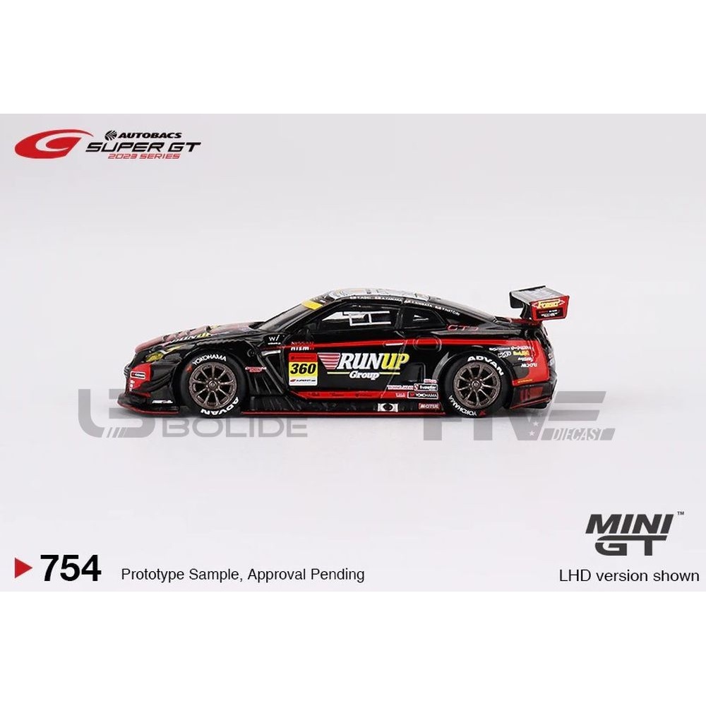 mini gt 64 nissan gtr nismo gt3  super gt series 2023 racing cars racing gt
