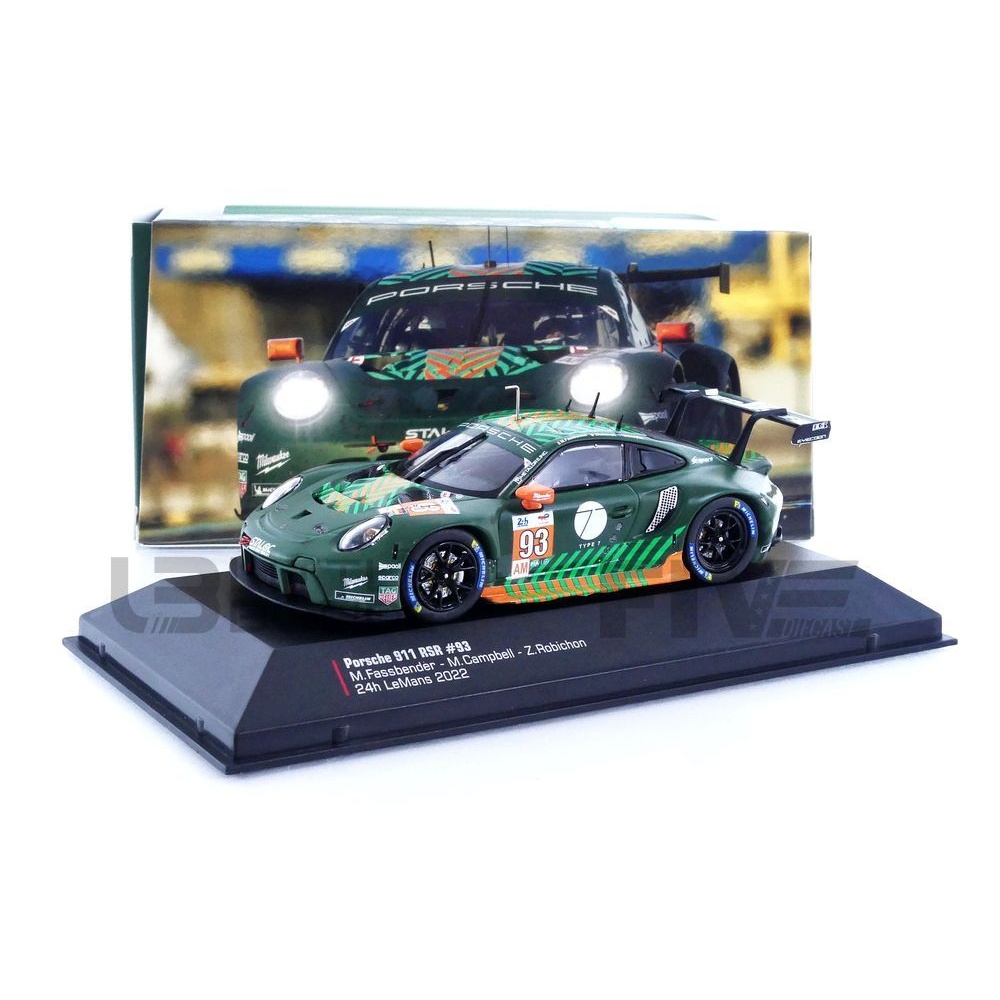 LEGT43-23006 – IXO 1/43 - PORSCHE 911 RSR - Le Mans 2022 - Five