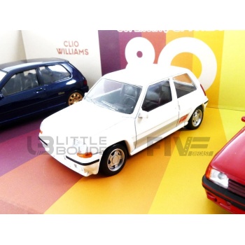 norev  jet car 43 renault pack super 5 gt turbo  clio williams  205 gti  road cars coupe