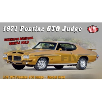 acme 18 pontiac gto judge  1971 road cars coupe