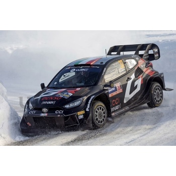 spark 43 toyota gr yaris rally1 hybrid  rallye sweden 2024 racing cars rallye