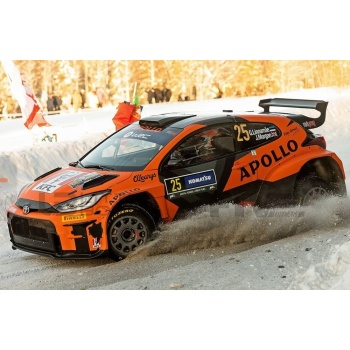 spark 43 toyota gr yaris rally2  3rd rallye sweden 2024 racing cars rallye