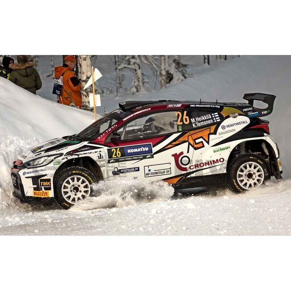spark 43 toyota gr yaris rally2  rallye sweden 2024 racing cars rallye