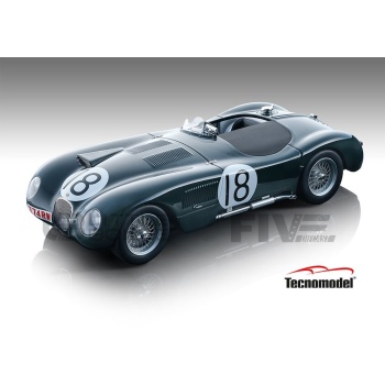 tecnomodel mythos 18 jaguar ctype  winner 24h le mans 1953 racing cars le mans