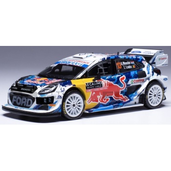 ixo 43 ford puma rally1  rallye monte carlo 2024 racing cars rallye