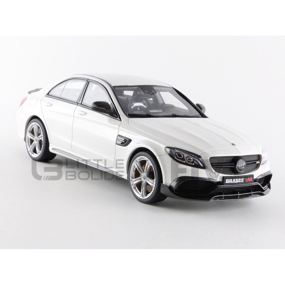 BRABUS 650 Cクラス ミニカー 1/18ホワイト ZM079_RE – GT SPIRIT 1/18 - BRABUS 650 - 2016 - Five Diecast