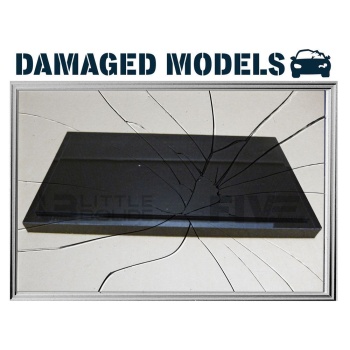 damaged models 24 display case socle 24  base noire  atlantic case 10004 accessories damaged models