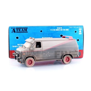 greenlight collectibles 24 gmc a team version trouee  van agence tous risques movie and music