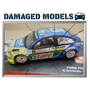 damaged models 43 ford focus wrc  rallye monte carlo 2007  pro10695 accessories damaged models