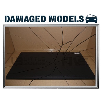 damaged models 12 display case socle 12th  black leather  lc12001a accessories damaged models
