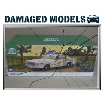 damaged models 18 plymouth fury  dukes of hazzard  1977  19055 accessories damaged models