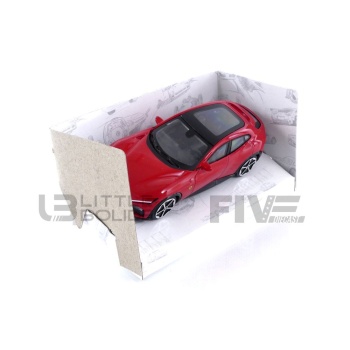 Bburago Ferrari Purosangue SUV Rouge 2022 1:43 - Modèle Métal Neuf BU36050R