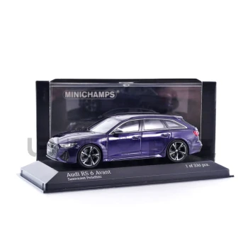 minichamps 43 audi rs6 avant  2019 road cars coupe