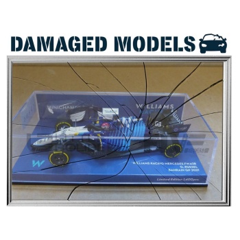 damaged models 43 williams racing fw43b  gp bahrein 2021  417210163 accessories damaged models
