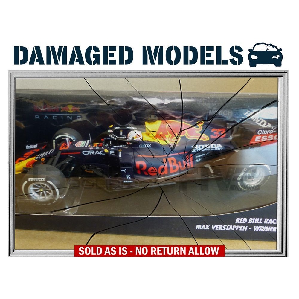 damaged models 18 red bull rb16b honda  winner gp france 2021  110210833 accessories damaged models