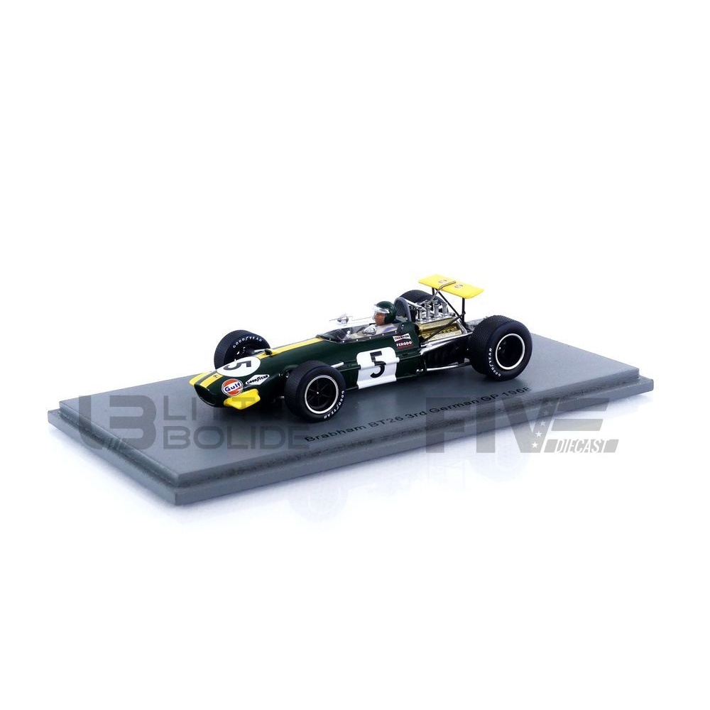 spark 43 brabham bt26  germany gp 1968 racing cars formula 1