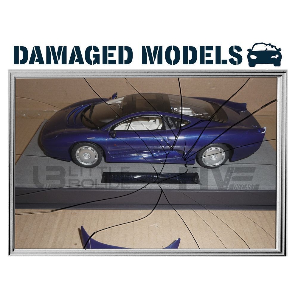 damaged models 18 jaguar xj 220  1992  top39b accessories damaged models