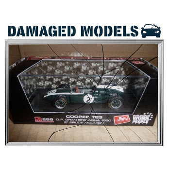 damaged models 43 cooper  climax t 53  british gp 60  r299 accessories damaged models