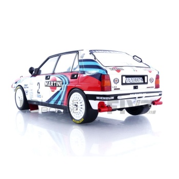 ixo 18 lancia delta integrale 16v  rallye safari 1990 racing cars rallye